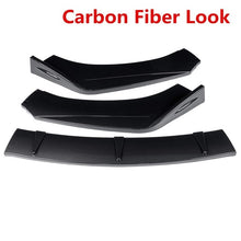 Load image into Gallery viewer, 3Pcs Car Front Bumper Splitter Lip Body Kit Spoiler Diffuser Deflector Protector Guard For Hyundai For Veloster 2013-2017
